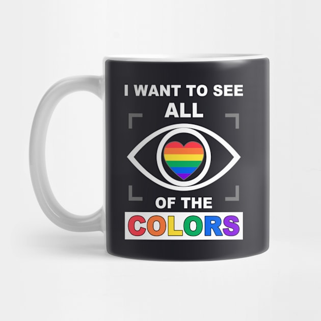 TRUE LOVE is colorblind - I want to see ALL of the colors - LIFE is short – be yourself - LIVE FREE by originalsusie